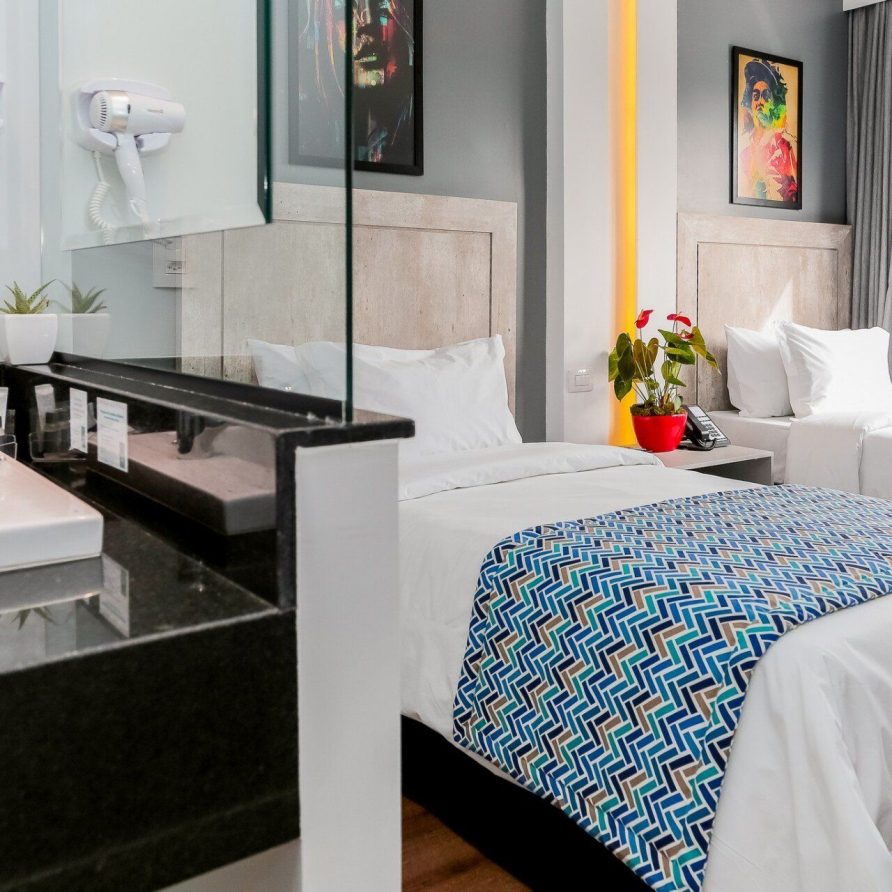 Quarto Duplo Deluxe – All Inn Sorocaba
