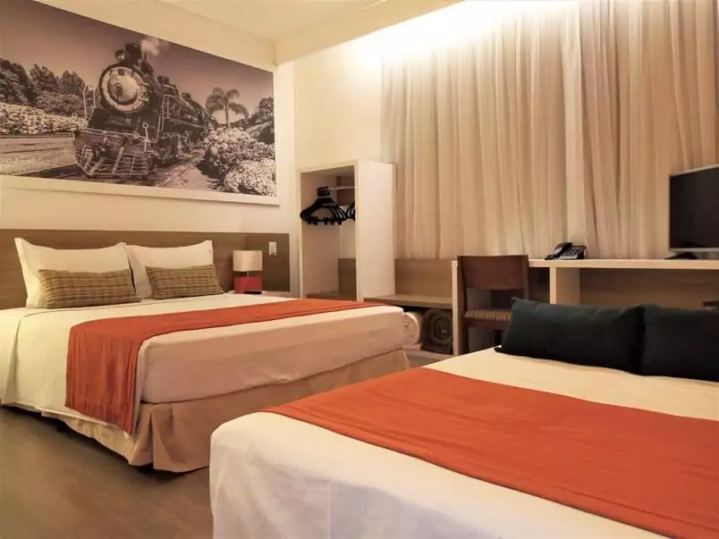 Quarto Standard Quádruplo – Slaviero Slim Bento Gonçalves