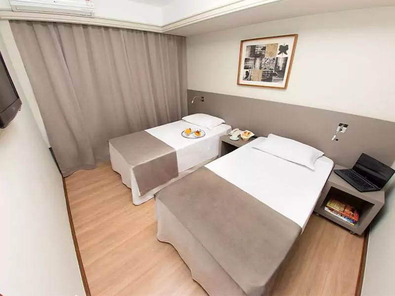 Standard Duplo Solteiro – Alta Reggia Plaza Hotel