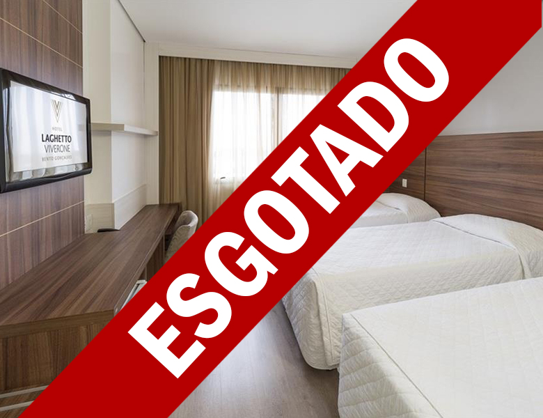 Luxo Triplo Twin – Laghetto Viverone Bento Gonçalves ESGOTADO