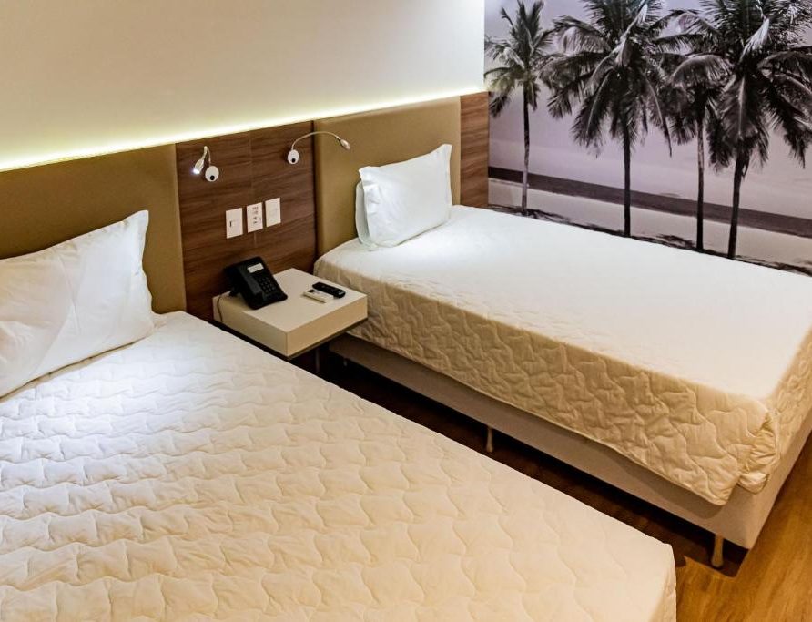 Quarto Duplo – Rio Hotel by Bourbon Maringá