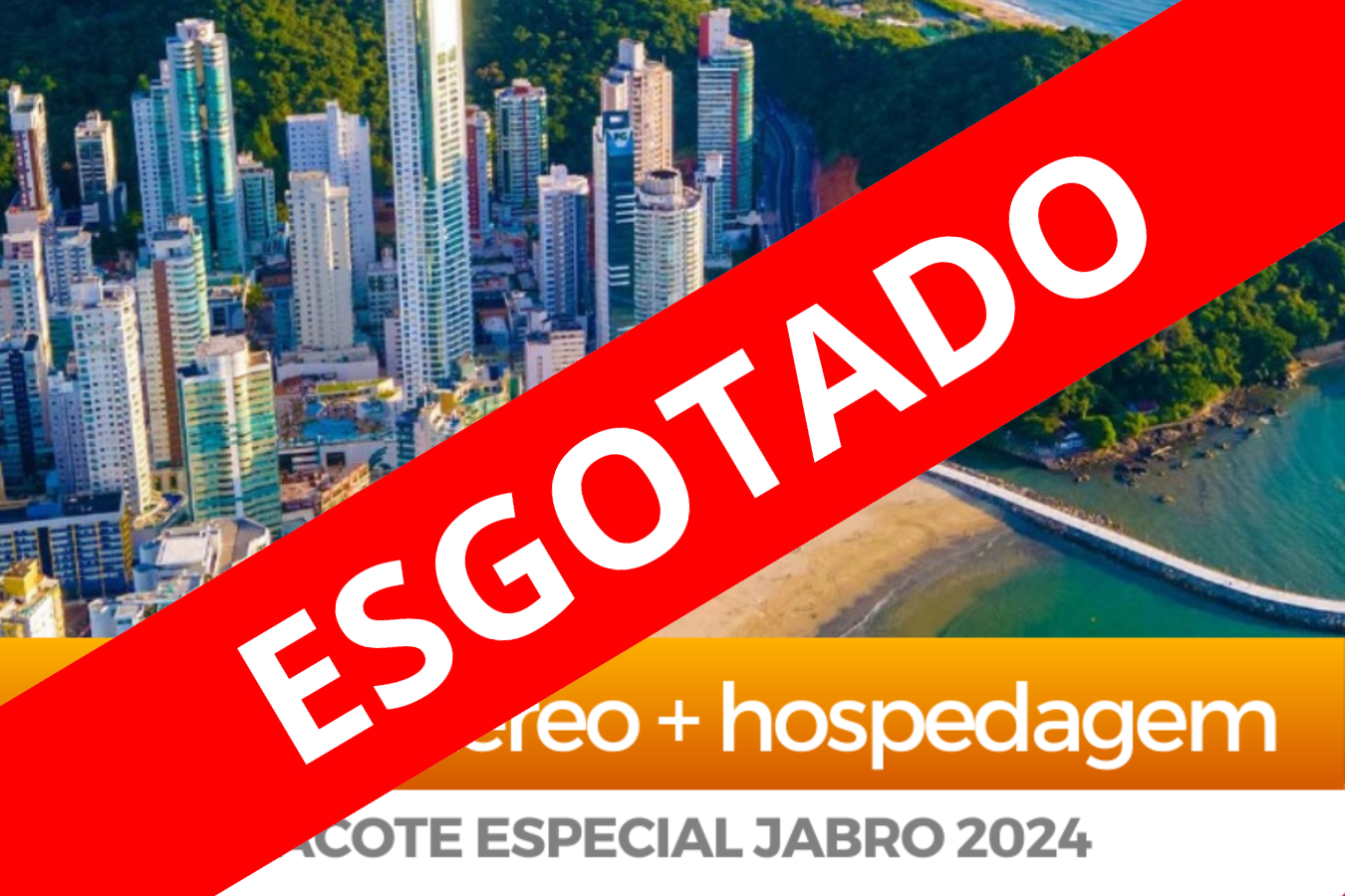 Pacote JABRO – Aéreo + Hospedagem Hotel Brut